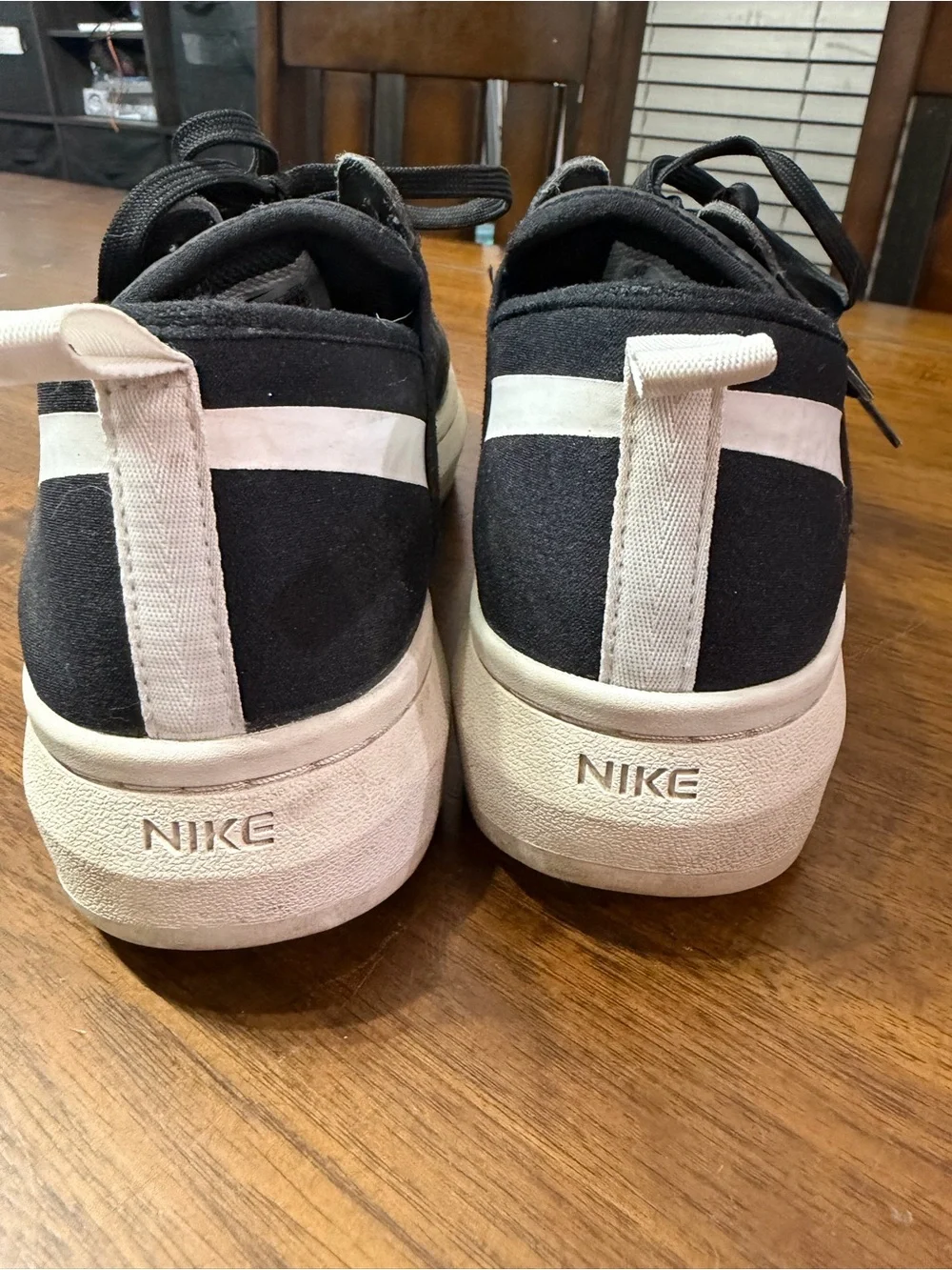 Nike Court Vision Black Platform